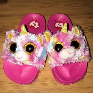 Ty beanie boo unicorn sandles